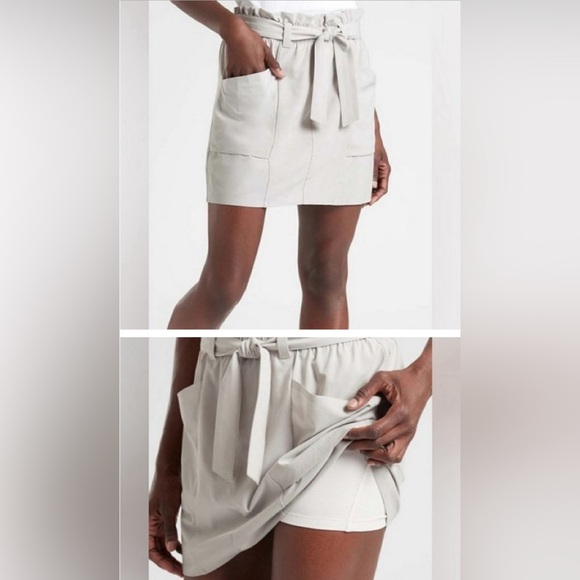 Athleta Skyline Skort gray size 4 - Picture 1 of 5